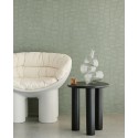 Papeldecor|Papel pintado verde formas onduladas|Papel Pintado