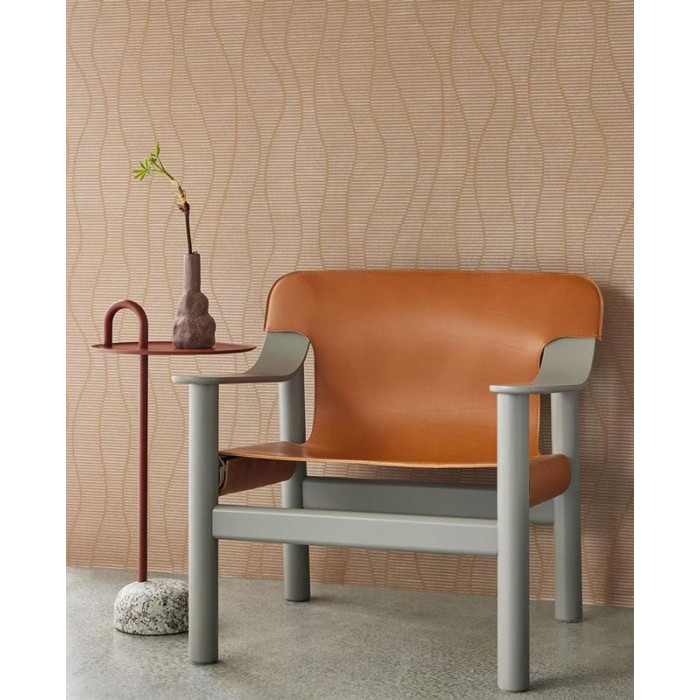 Papeldecor|Blue curved lines wallpaper|Wallpaper