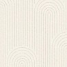 Papeldecor|Papier peint minimaliste blanc brillant|Papier Peint