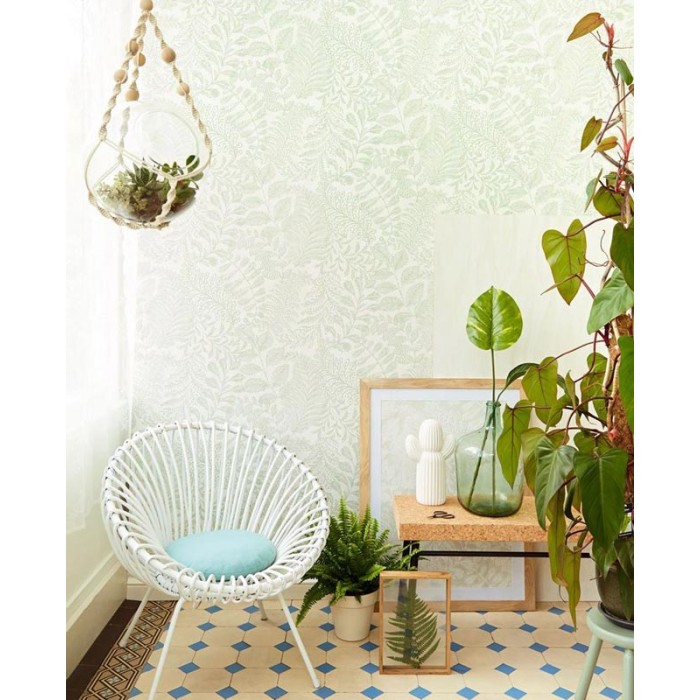 Papeldecor|Vliestapete Floral Farnblätter|Tapeten