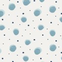 Papeldecor|Papel pintado infantil lunares azules|Papel Pintado
