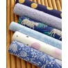 Papeldecor|Papier peint botanique fougères bleues|Papier Peint