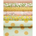 Papeldecor|Papier peint floral blanc rose|Papier Peint