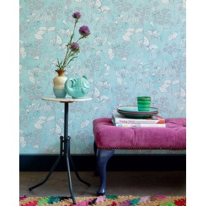 Caselio|Lemon tree wallpaper with yellow lemons|Wallpaper 2