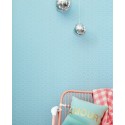 Papeldecor|Papier peint petites fleurs turquoise|Papier Peint