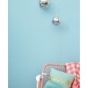 Papeldecor|Tapete kleine Blumen türkis|Tapeten