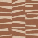 Papeldecor|Papier peint géométrique ethnique marron terre cuite|Papier Peint