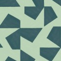 Papeldecor|Papier peint formes géométriques vert|Papier Peint