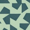 Papeldecor|Papier peint formes géométriques vert|Papier Peint