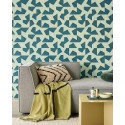 Papeldecor|Papier peint formes géométriques vert|Papier Peint