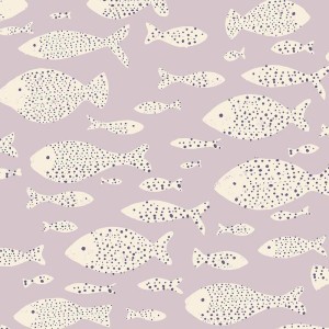 As Creation|Papier Peint pour enfants étoiles et animaux fond rose|Enfants