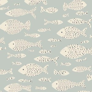 Caselio|Papier peint enfant forêt blanche|Enfants
