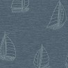 Papeldecor|Kindertapete Segelboote marineblau|Tapeten