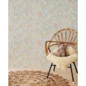 Papeldecor|Papier peint enfants jungle tons pastel|Papier Peint