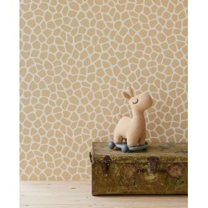 Cristiana Masi|Papier Peint pour enfants, animaux de la forêt bleu-vert|Enfants 2