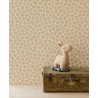 Papeldecor|Children's wallpaper giraffe brown/white|Wallpaper
