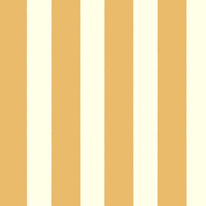 2-5882 - Papel Pintado rayas amarillo ocre/blanco