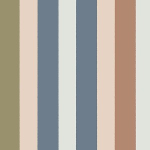 Casamance|Wavy khaki green striped wallpaper|Stripes