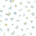 Papeldecor|Papier peint confettis enfant multicolore|Papier Peint