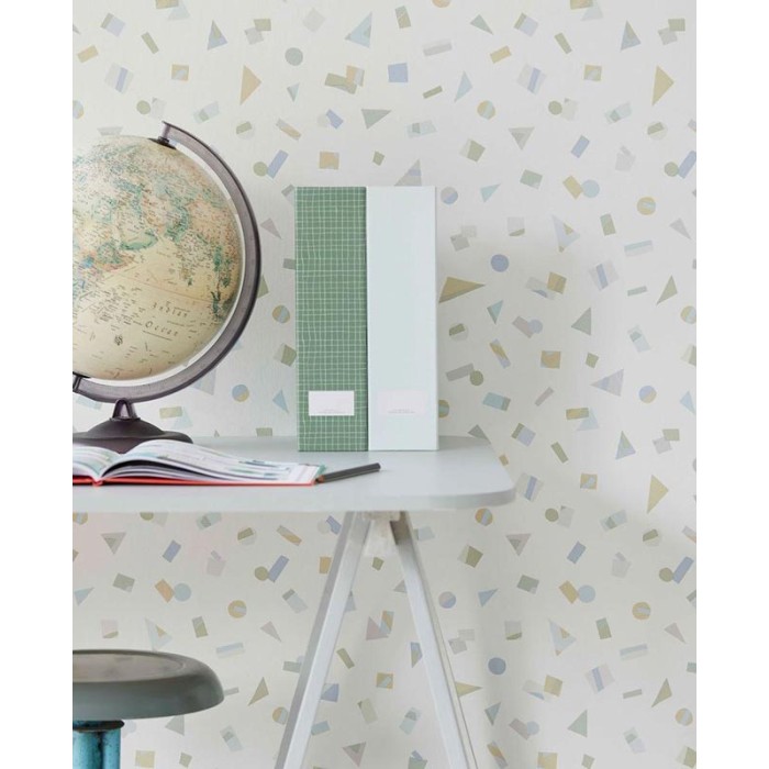 Papeldecor|Wallpaper children’s confetti colours|Wallpaper