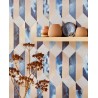 Papeldecor|Vliestapete 3D Aquarell Blau|Tapeten