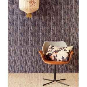 Marburg|Papier Peint uni rayé bleu moderne|Moderne 2