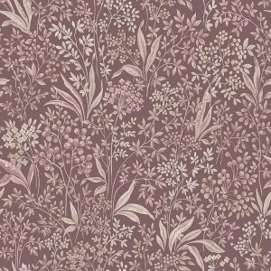 Eijffinger|Scandinavian boho wallpaper with enchanted trees in mustard green|Scandinavian
