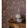 Borastapeter|Wallpaper golden burgundy pink Nocturne floral|Scandinavian