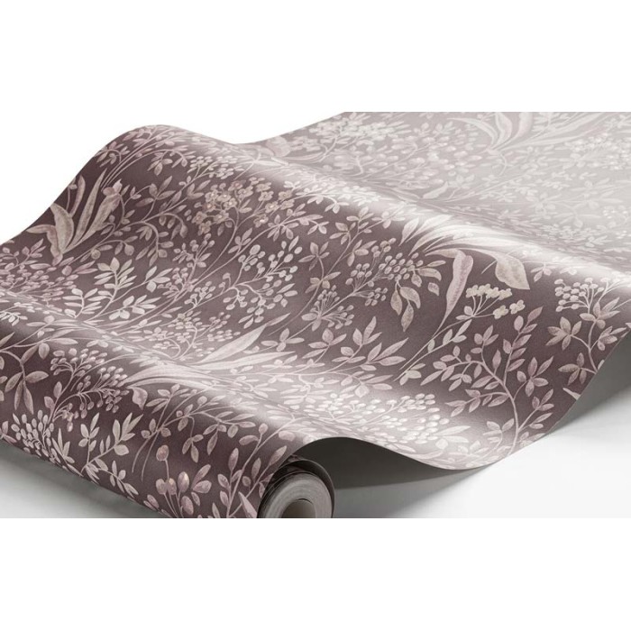 Borastapeter|Wallpaper golden burgundy pink Nocturne floral|Scandinavian