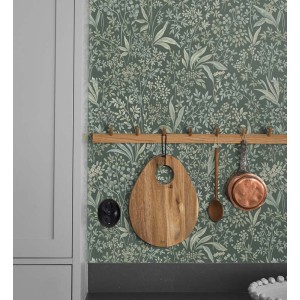 Grandeco|Papier peint paysage forêt terre cuite|Scandinave 2