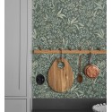 Borastapeter|Wallpaper golden green Nocturne floral|Scandinavian