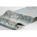 Borastapeter|Wallpaper light earth blue vintage floral|Scandinavian