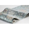 Borastapeter|Papier peint floral vintage bleu clair terre|Scandinave