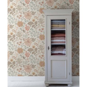 Architects Paper|Floral wallpaper with green watercolor leaves|Floral 2