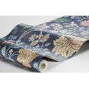 Borastapeter|Wallpaper deep blue multicolor Scandinavian floral|Wallpaper
