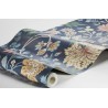 Borastapeter|Papier peint floral scandinave bleu profond multicolore|Papier Peint