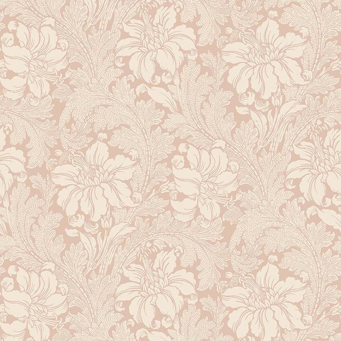 Borastapeter|Papel pintado floral escandinavo rosa beige|Papel Pintado