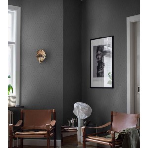 Papeldecor|Modern Art Deco Style Blue and Gray Wallpaper|Art Deco 2