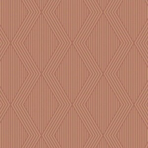 Grandeco|Art Deco geometrische Tapete Beige und Grün|Geometrisch
