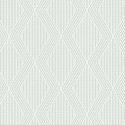 Borastapeter|Wallpaper turquoise narrow striped Art Deco|Minimalist