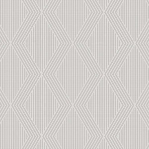 Caselio|Classic but elegant Art Deco wallpaper in white|Art Deco