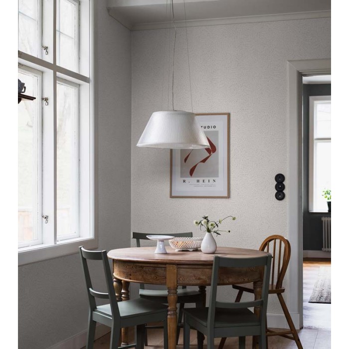 Papel pintado hojas escandinavo gris blanco - Borastapeter Vart Arkiv 2018