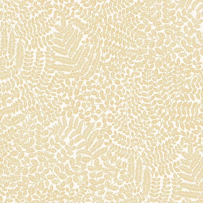Borastapeter|Papel pintado hojas escandinavo amarillo cálido|Papel Pintado