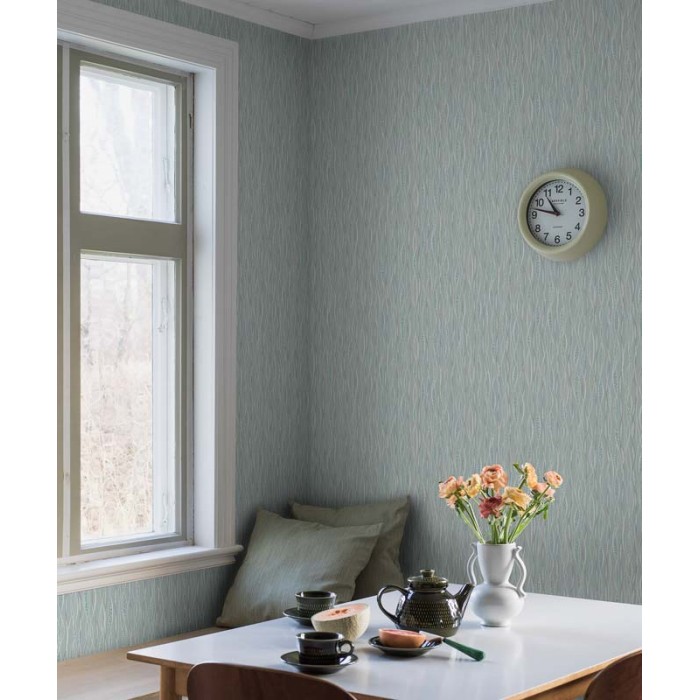 Borastapeter|Tapete retro skandinavisch türkis bunt|Skandinavisch