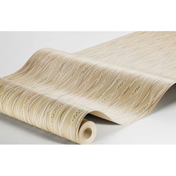 Borastapeter|Papier peint rétro années jaune ocre multicolore|Papier Peint