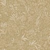Borastapeter|Papier peint floral scandinave ocre foncé|Papier Peint