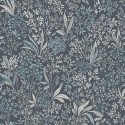 Borastapeter|Wallpaper contrasting blue Scandinavian floral|Scandinavian