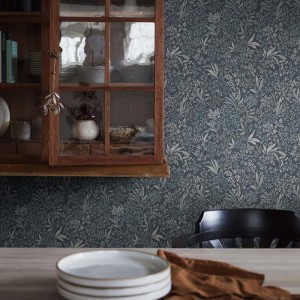 Papeldecor|Tapete modernes Barock mit Blumenmuster|Tapeten 2