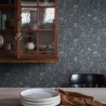 Borastapeter|Wallpaper contrasting blue Scandinavian floral|Scandinavian