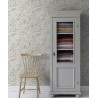 Borastapeter|Papier peint botanique scandinave vert et blanc|Scandinave